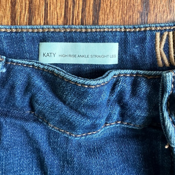 Kut from the Kloth Katy High Rise Ankle Straight Size 14 - Picture 8 of 11